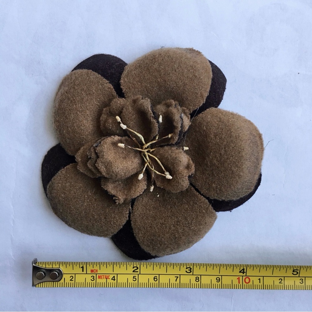 Bundle of 23 Fabric flower Brooch / Hair Clip - Picture 14 of 16